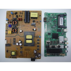 KIT TV  HITACHI 55HB6W62B Power supply Tv 17IPS72 + Mainboard 17MB110P VES550UNDS Ref3484