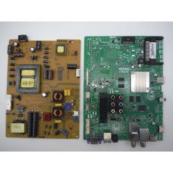 KIT TV PHILIPS 55PU6031S/12 Power supply Tv 17IPS72 + Mainboard 17MB120 23409476 VES550QNDS Ref3488