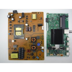Kit Tv TOSHIBA 50AU3D03DG Power supply 17IPS72 + 17MB185  VES500QNDH Ref3604
