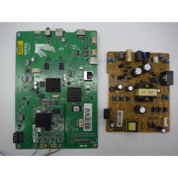 Kit Tv Movistar 40 Vestel, Power supply 17IPS12 + Mainboard 17MB96T Ref3698