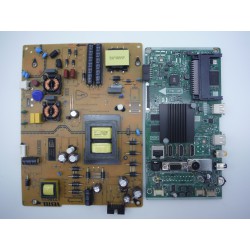 Kit Mainboard + Power supply Tv Qilive Q.43-371 17MB130P + 17IPS72 VES430QNDL Ref3120