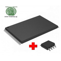 kit Memory Nand MT29F4G08ABAE + Spi flash Tv TELEFUNKEN 43FHDB5002 Mainboard 17MB110P ref478